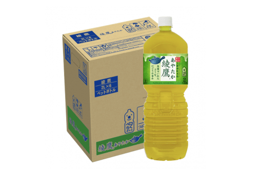 綾鷹 ２L PET×６本 １ケース