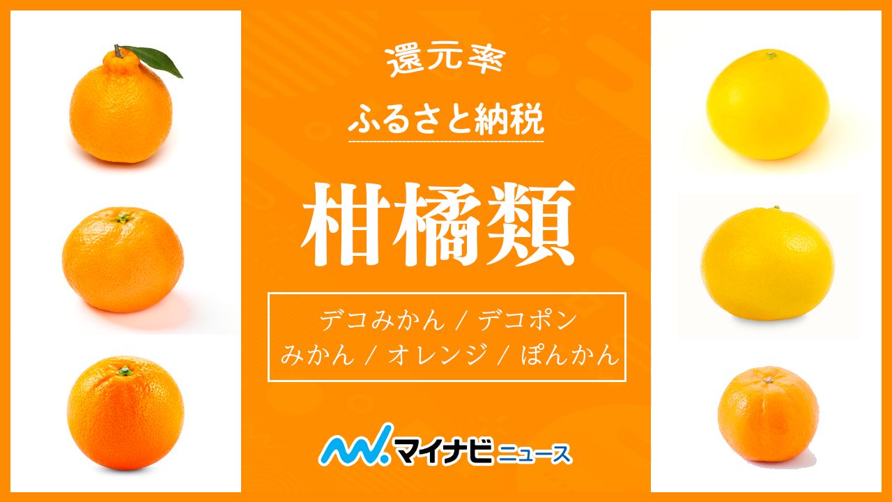 【2024年2月】ふるさと納税の柑橘類（みかん・デコポン等）還元率ランキングTOP10